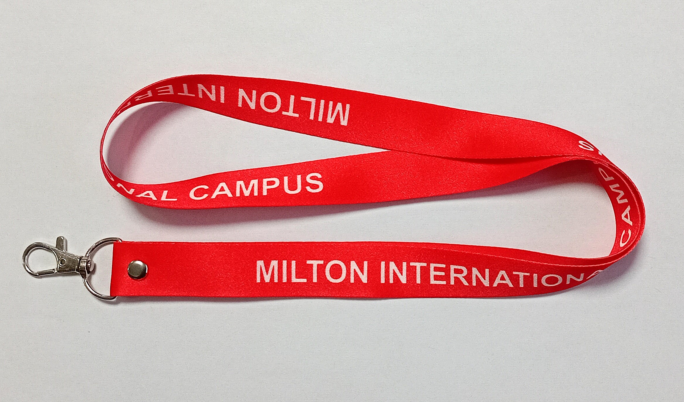 Neck Straps for Campus Custom Lanyards